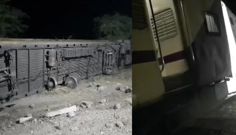 ಹಳಿ ತಪ್ಪಿದ ಮುಂಬೈ- ಜೋಧ್‌ಪುರ ರೈಲು