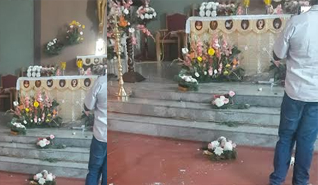 ಪಿರಿಯಾಪಟ್ಟಣ ಚರ್ಚ್ ಮೇಲೆ ದಾಳಿ ಪ್ರಕರಣದಲ್ಲಿ ಓರ್ವನ ಬಂಧನ: ಎಸ್ಪಿ ಸೀಮಾ ಲಾಟ್ಕರ್