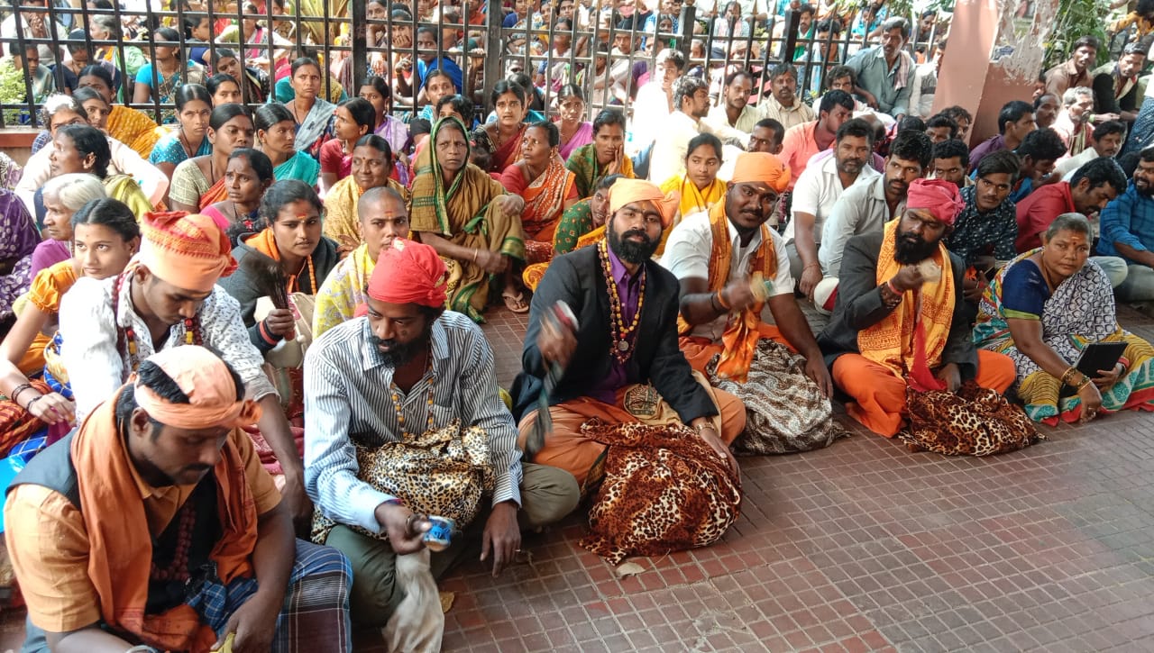 ಕಾಚರಕನಹಳ್ಳಿ ಬುಡಬುಡಿಕೆ ಸಮುದಾಯದವರಿಗೆ ವಸತಿ ಸೌಲಭ್ಯ ಕಲ್ಪಸಲು ಒತ್ತಾಯ