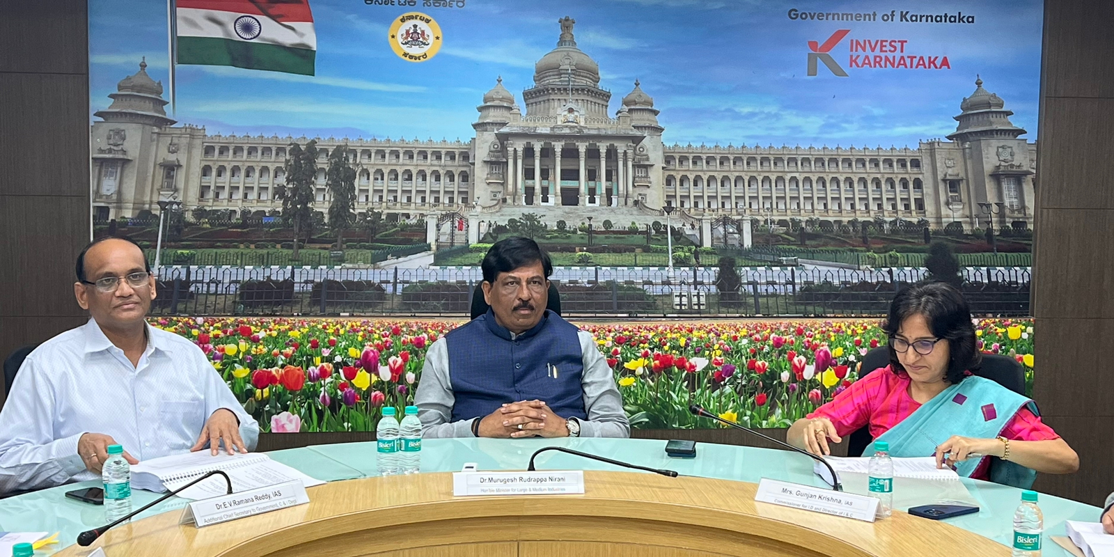 3,455.39 ಕೋಟಿ ರೂ.ಬಂಡವಾಳ ಹೂಡಿಕೆ ಪ್ರಸ್ತಾವನೆಗಳಿಗೆ ಅನುಮೋದನೆ: ಸಚಿವ ಮುರುಗೇಶ್ ನಿರಾಣಿ