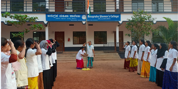 ಕಲ್ಲಡ್ಕ: ಅನುಗ್ರಹ ಮಹಿಳಾ ಕಾಲೇಜಿನಲ್ಲಿ ಗಣರಾಜ್ಯೋತ್ಸವ ಆಚರಣೆ