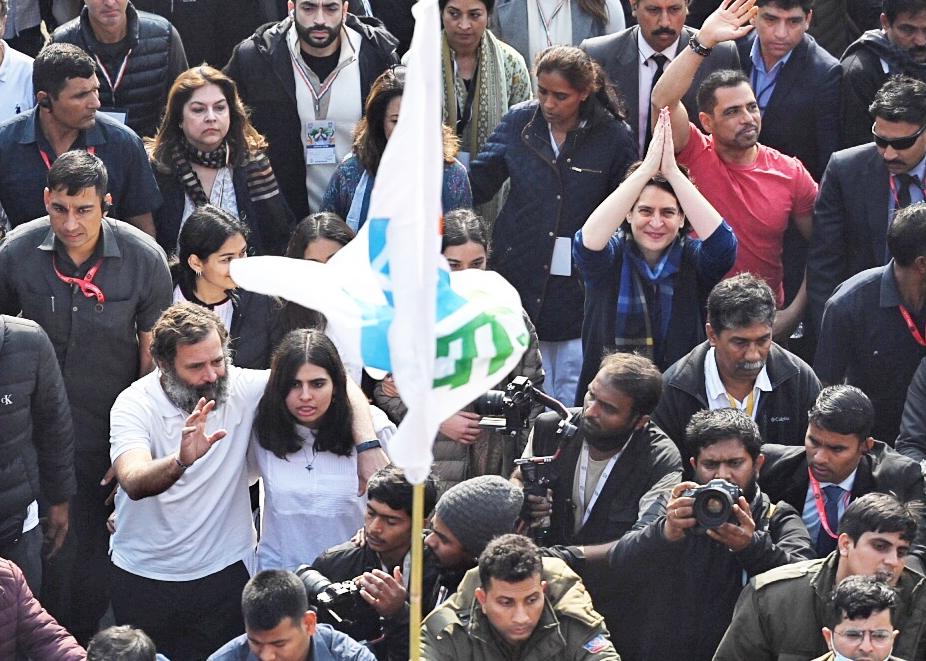 9 ದಿನಗಳ ವಿರಾಮದ ನಂತರ ಉತ್ತರಪ್ರದೇಶದಲ್ಲಿ ಇಂದು  ‘ಭಾರತ್ ಜೋಡೋ ಯಾತ್ರೆ’ ಪುನಾರಂಭ