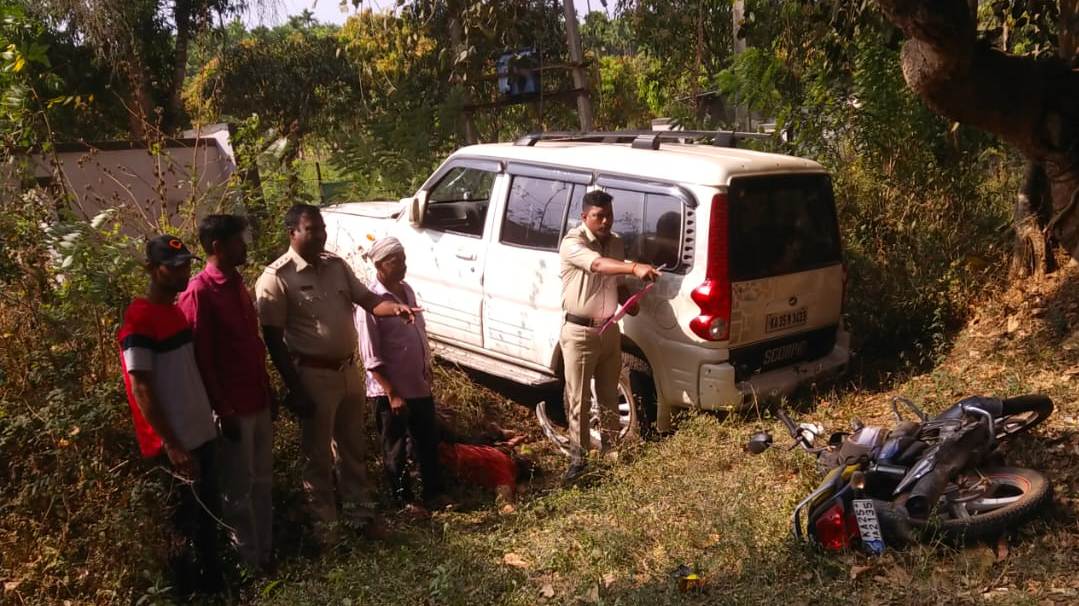 ಮುಂಡಗೋಡ: ಬೈಕ್ ಗೆ ಗುದ್ದಿದ ಸ್ಕಾರ್ಫೀಯೊ ವಾಹನ ಬೈಕ್ ಸವಾರ ಸ್ಥಳದಲ್ಲಿಯೇ ಸಾವು