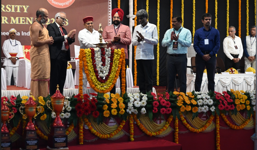 ಉಡುಪಿ: ರಾಜ್ಯಪಾಲ ಗೆಹ್ಲೋಟ್‌ರಿಂದ ಅಖಿಲ ಭಾರತ ವಿವಿ ವಾಲಿಬಾಲ್ ಉದ್ಘಾಟನೆ