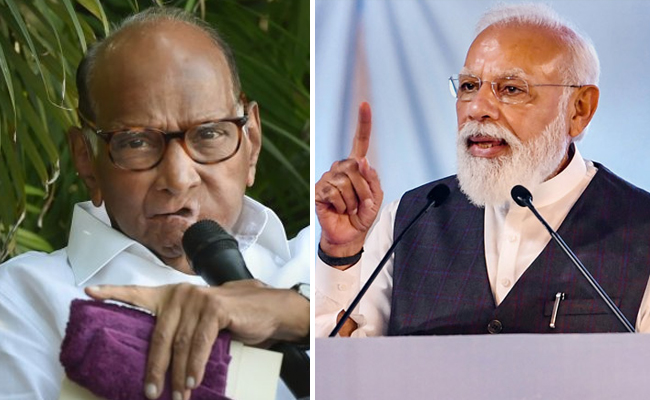 ಸಂಸತ್ತಿನಲ್ಲಿ ಹೆಜ್ಜೆಯಿಡಲೂ ಭಯವಾಗುತ್ತಿದೆ: ಪ್ರಧಾನಿ ಮೋದಿಯ ಹಳೆಯ ಹೇಳಿಕೆಯನ್ನು ಅಣಕವಾಡಿದ ಪವಾರ್