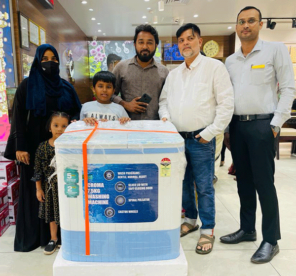 ಉಡುಪಿ: ಸುಲ್ತಾನ್ ಡೈಮಂಡ್ಸ್ ಆ್ಯಂಡ್ ಗೋಲ್ಡ್‌ನಲ್ಲಿ ಶಾಪ್ ಆ್ಯಂಡ್ ವಿನ್ ಸ್ಕೀಮ್‌ನ ಮಾಸಿಕ ಡ್ರಾ