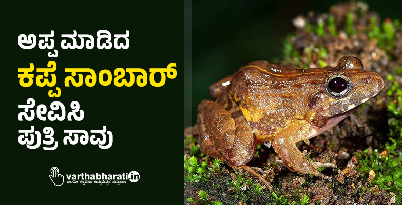 ಅಪ್ಪ ಮಾಡಿದ ಕಪ್ಪೆ ಸಾಂಬಾರ್ ಸೇವಿಸಿ ಪುತ್ರಿ ಸಾವು