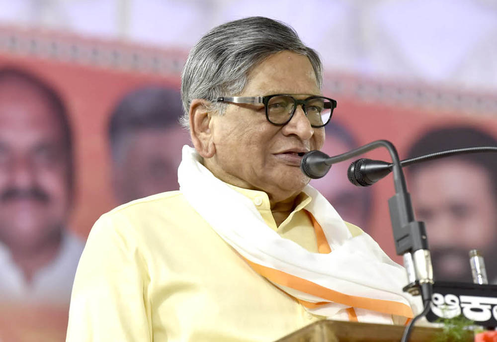 ನಮ್ಮ ರಾಜ್ಯದಲ್ಲಿ ಹುಟ್ಟಿ ಬೆಳೆದಿದ್ದರೂ, ಜಯಲಲಿತಾ ಕಾವೇರಿ ವಿಚಾರದಲ್ಲಿ ವಿರೋಧಿ: ಎಸ್.ಎಂ. ಕೃಷ್ಣ