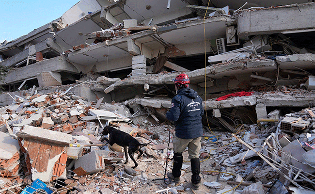 ಟರ್ಕಿಯಲ್ಲಿ 4.7 ತೀವ್ರತೆಯ ಮತ್ತೊಂದು ಭೂಕಂಪ: ಮೃತರ ಸಂಖ್ಯೆ 34,000ಕ್ಕೆ ಏರಿಕೆ ಟರ್ಕಿಯಲ್ಲಿ 4.7 ತೀವ್ರತೆಯ ಮತ್ತೊಂದು ಭೂಕಂಪ: ಮೃತರ ಸಂಖ್ಯೆ 34,000ಕ್ಕೆ ಏರಿಕೆ