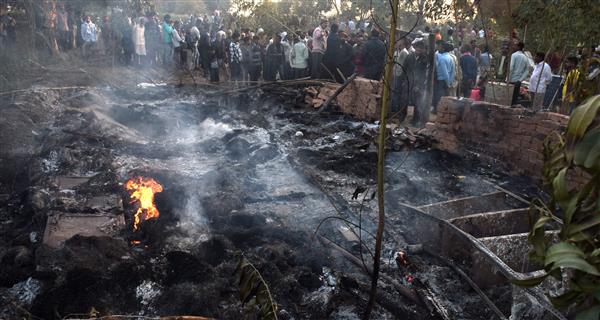 ಉತ್ತರಪ್ರದೇಶ: ಒತ್ತುವರಿ ತೆರವು ಕಾರ್ಯಾಚರಣೆ ವೇಳೆ  ಇಬ್ಬರು ಮೃತ್ಯು