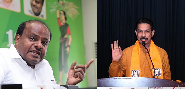 ನಳಿನ್ ಕುಮಾರ್ ಕಟೀಲ್ ಆಡುವ ಭಾಷೆ ಖುದ್ದು ಅವರಿಗೆ ಅರ್ಥವಾಗಲ್ಲ: ಎಚ್.ಡಿ ಕುಮಾರಸ್ವಾಮಿ