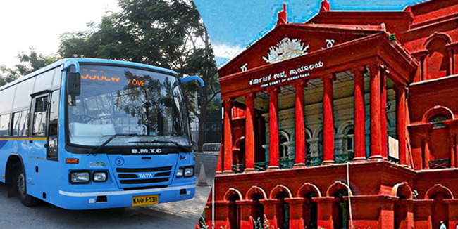 ಅಪಘಾತಕ್ಕೊಳಗಾದ ಕಾರಣ ಚಾಲಕನ ವೇತನ ಶ್ರೇಣಿಗೆ ಹಿಂಬಡ್ತಿ ನೀಡಬಾರದು: ಬಿಎಂಟಿಸಿಗೆ ಹೈಕೋರ್ಟ್ ಸೂಚನೆ