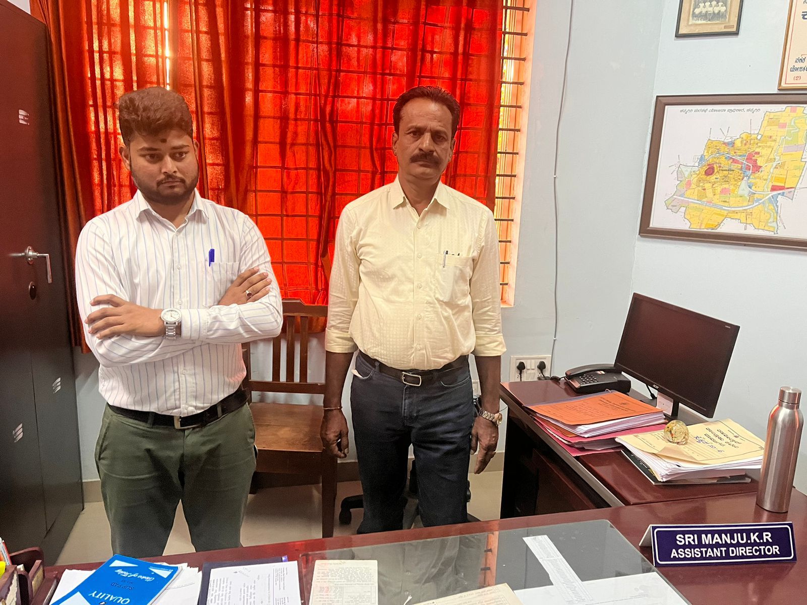 ದಾವಣಗೆರೆ | ಲಂಚಕ್ಕೆ ಬೇಡಿಕೆ: ಇಬ್ಬರು ಅಧಿಕಾರಿಗಳು ಲೋಕಾಯುಕ್ತ ಬಲೆಗೆ