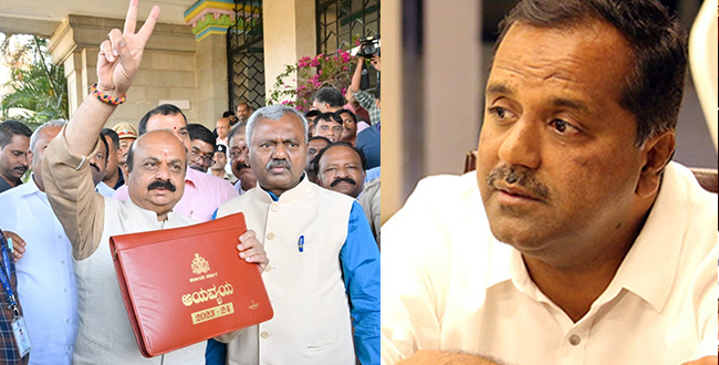 ಚೆಂಬು ಬಿಟ್ಟು ಚಿಪ್ಪು ಕೂಡ ಇಲ್ಲ, ಜನಸಾಮಾನ್ಯರ ಕಿವಿಗೆ ಹೂ ಮುಡಿಸೋ ಬಜೆಟ್: ಯು.ಟಿ ಖಾದರ್ ವ್ಯಂಗ್ಯ