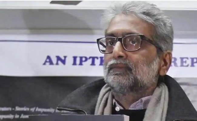 ಗೃಹಬಂಧನವನ್ನು ಸ್ಥಳಾಂತರಿಸುವಂತೆ ಕೋರಿ ಸಲ್ಲಿಸಿದ್ದ ಅರ್ಜಿ ಹಿಂಪಡೆದ ಸಾಮಾಜಿಕ ಹೋರಾಟಗಾರ ಗೌತಮ್‌ ನವ್ಲಾಖಾ