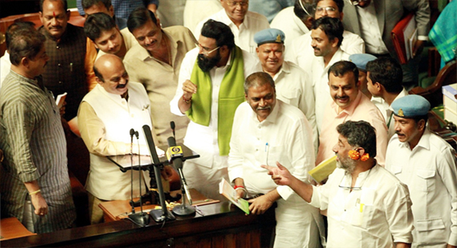 ಈ ಬಜೆಟ್ ಕಣ್ಣಿಗೆ ಕಾಣುತ್ತದೆ, ಆದರೆ ಕೈಗೆ ಸಿಗಲ್ಲ: ಡಿ.ಕೆ.ಶಿವಕುಮಾರ್ ಟೀಕೆ