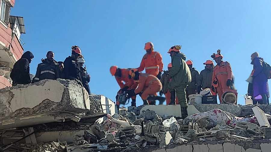 ಟರ್ಕಿ: ರಕ್ಷಣಾ ಕಾರ್ಯಾಚರಣೆ ಬಹುತೇಕ ಅಂತ್ಯ