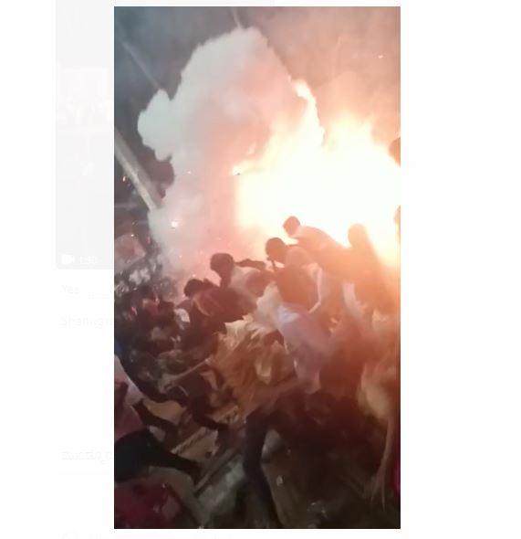 ಮುಂಡ್ಕೂರು ಜಾತ್ರೆಯಲ್ಲಿ ಪಟಾಕಿ ಸಿಡಿದು ಓರ್ವ ವೃದ್ಧ ಸಹಿತ ಮೂವರು ಮಕ್ಕಳಿಗೆ ಗಾಯ