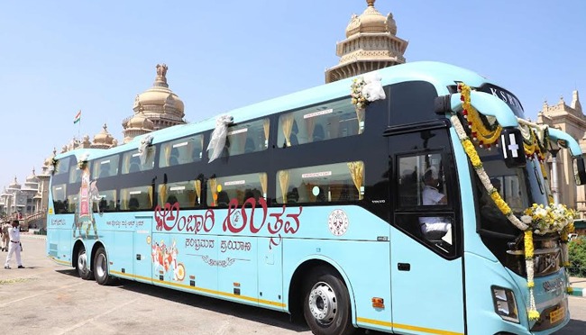 ಇಂದಿನಿಂದ ನೂತನ ಅಂಬಾರಿ ಉತ್ಸವ ಬಸ್‍ಗಳ ಕಾರ್ಯಾಚರಣೆ ಆರಂಭ