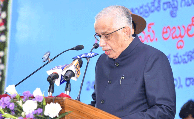 ಆಂಧ್ರ ರಾಜ್ಯಪಾಲರಾಗಿ ಪ್ರಮಾಣವಚನ ಸ್ವೀಕರಿಸಿದ ಸುಪ್ರೀಂ ಕೋರ್ಟಿನ ನಿವೃತ್ತ ನ್ಯಾಯಮೂರ್ತಿ ಅಬ್ದುಲ್‌ ನಝೀರ್‌