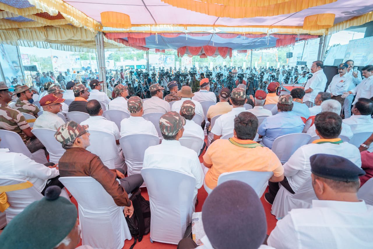 ಬಿಜೆಪಿ ಪ್ರತಿಭಟನೆಯಲ್ಲಿ ತಮಿಳುನಾಡು ಸರಕಾರಕ್ಕೆ ಬೆದರಿಕೆ: ಮಾಜಿ ಯೋಧನ ವಿರುದ್ಧ ಪ್ರಕರಣ ದಾಖಲು