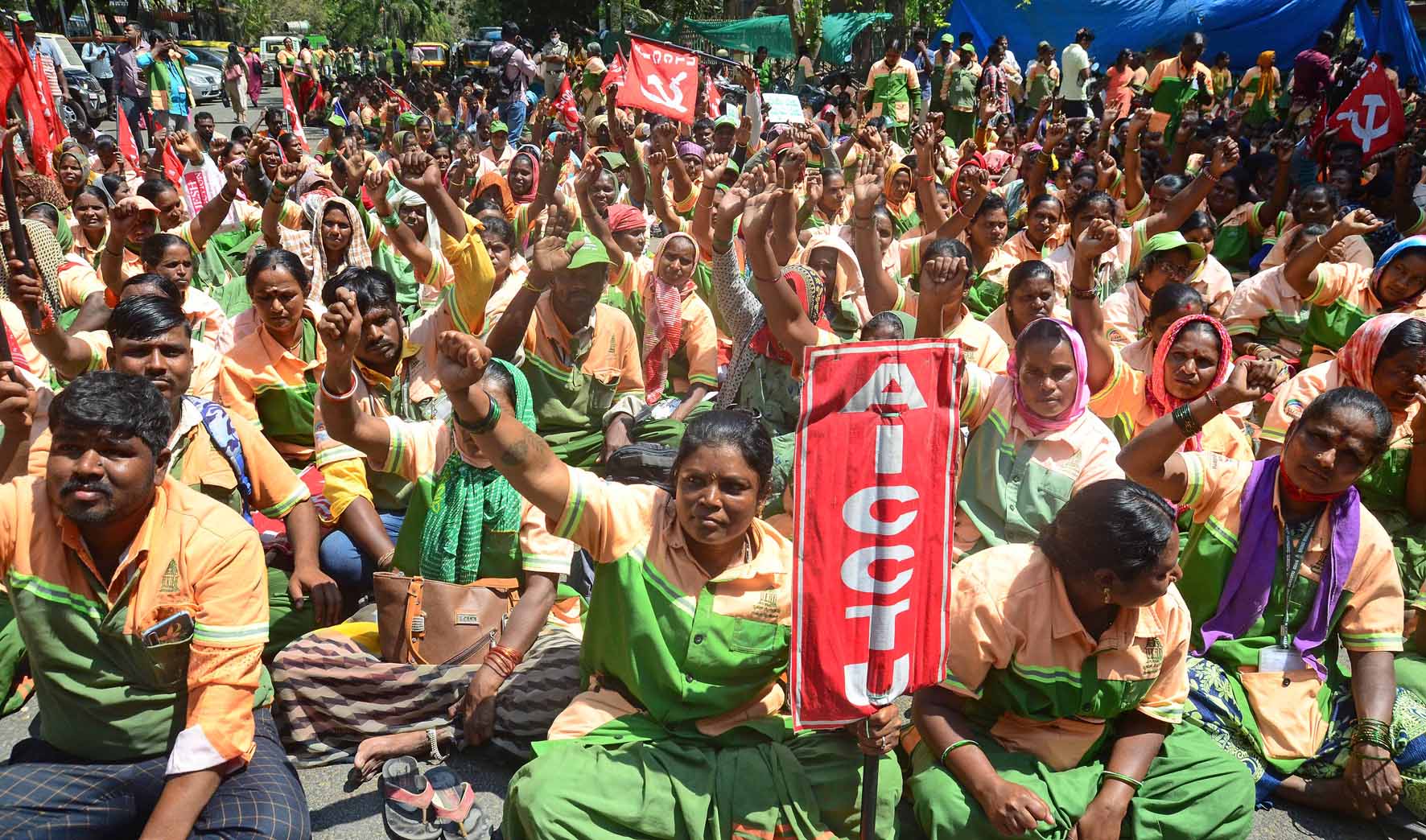 BBMP ಪೌರಕಾರ್ಮಿಕರ ಧರಣಿ ಎರಡನೇ ದಿನಕ್ಕೆ ಅಂತ್ಯ