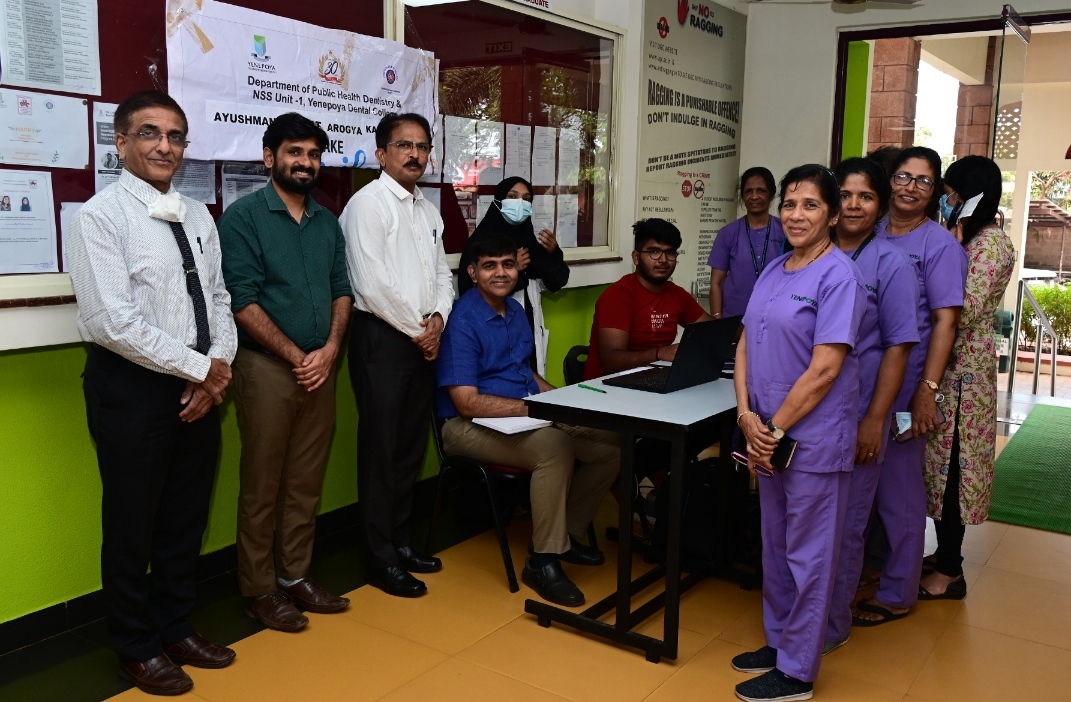 ಯೆನೆಪೋಯ: ಆಯುಷ್ಮಾನ್ ಭಾರತ್ ಆರೋಗ್ಯ ಕಾರ್ಡ್ ವಿತರಣೆ ಯೆನೆಪೋಯ: ಆಯುಷ್ಮಾನ್ ಭಾರತ್ ಆರೋಗ್ಯ ಕಾರ್ಡ್ ವಿತರಣೆ