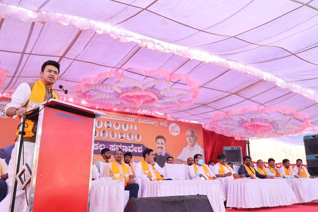 ಚುನಾವಣೆ ಬಂದಾಗ ಪಂಚರತ್ನ ಎಂದು ಓಡುವ ಪಕ್ಷ ನಮ್ಮದಲ್ಲ: ಬಿಜೆಪಿ ಸಂಸದ ತೇಜಸ್ವಿ ಸೂರ್ಯ
