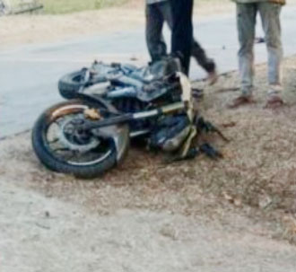 ಟಿಪ್ಪರ್-ಬೈಕ್ ನಡುವೆ ಅಪಘಾತ: ಬೈಕ್ ಸವಾರ ಸ್ಧಳದಲ್ಲೇ ಮೃತ್ಯು