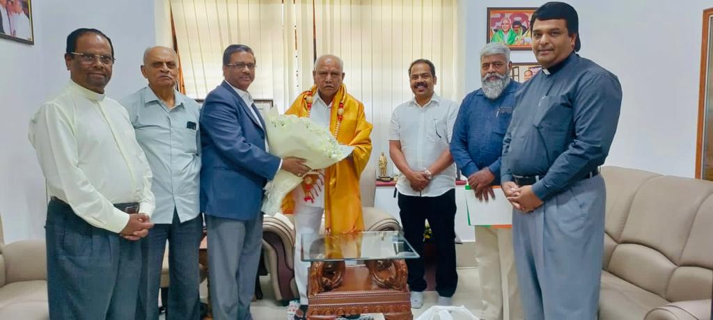 ಶಾಂತಿನಗರ ವಿಧಾನಸಭಾ ಕ್ಷೇತ್ರದಲ್ಲಿ ಕ್ರೈಸ್ತರಿಗೆ ಬಿಜೆಪಿ ಟಿಕೆಟ್ ನೀಡಲು ಆಗ್ರಹ; ಬಿಎಸ್ ವೈ ಭೇಟಿಯಾದ ಮುಖಂಡರು