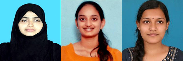 ಶ್ರೀ ದೇವಿ ಕಾಲೇಜ್‌ನ 3 ವಿದ್ಯಾರ್ಥಿಗಳಿಗೆ ರ‍್ಯಾಂಕ್