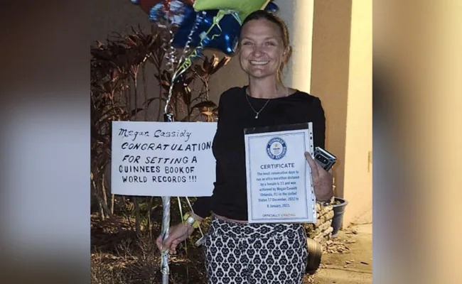 ಅಲ್ಟ್ರಾಮ್ಯಾರಥಾನ್: ಸತತ 23 ದಿನ ಓಡಿ ದಾಖಲೆ ಬರೆದ ಅಮೆರಿಕದ ಮಹಿಳೆ