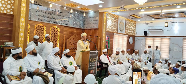 ಮಲ್ಲೂರು: ಬದ್ರಿಯಾ ಜುಮಾ ಮಸ್ಜಿದ್ ದೆಮ್ಮಲೆ ಖಾಝಿ ಸ್ವೀಕಾರ ಸಮಾರಂಭ