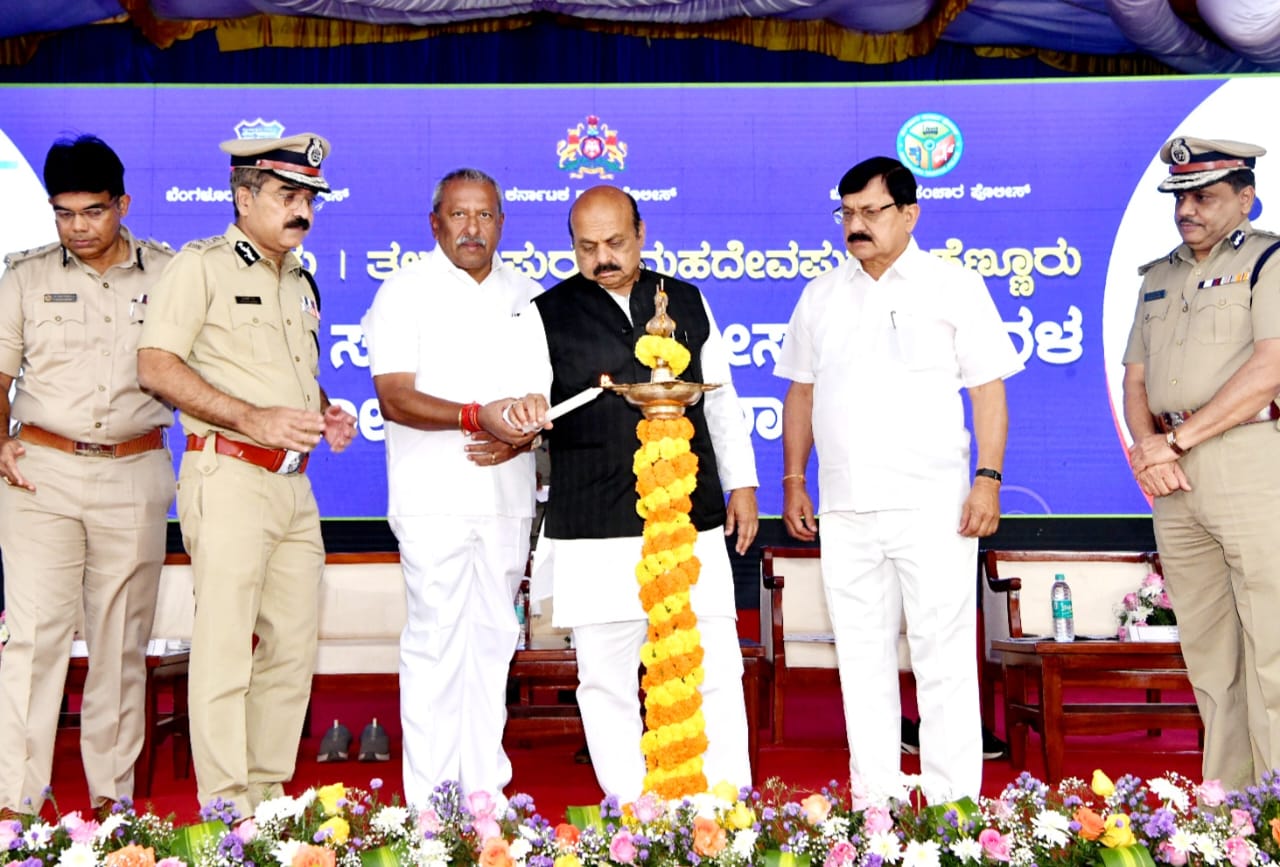 ಕಾನೂನು ಸುವ್ಯವಸ್ಥೆ, ಮಹಿಳಾ ಸುರಕ್ಷತೆ ಹಾಗೂ ಸಂಚಾರ ನಿರ್ವಹಣೆಗೆ ಆದ್ಯತೆ: ಮುಖ್ಯಮಂತ್ರಿ ಬೊಮ್ಮಾಯಿ