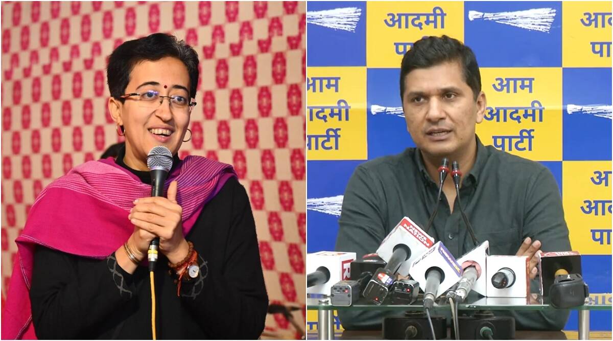 ದಿಲ್ಲಿ ಸಚಿವ ಸಂಪುಟ ಸೇರಿದ ಸೌರಭ್ ಭಾರದ್ವಾಜ್, ಅತಿಶಿ