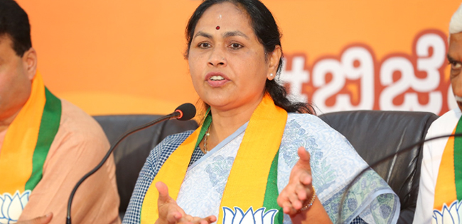 ಈ ಬಾರಿ ಅಭಿವೃದ್ಧಿ ಆಧಾರದಲ್ಲಿ ಚುನಾವಣೆ ಎದುರಿಸುತ್ತೇವೆ: ಕೇಂದ್ರ ಸಚಿವೆ ಶೋಭಾ ಕರಂದ್ಲಾಜೆ