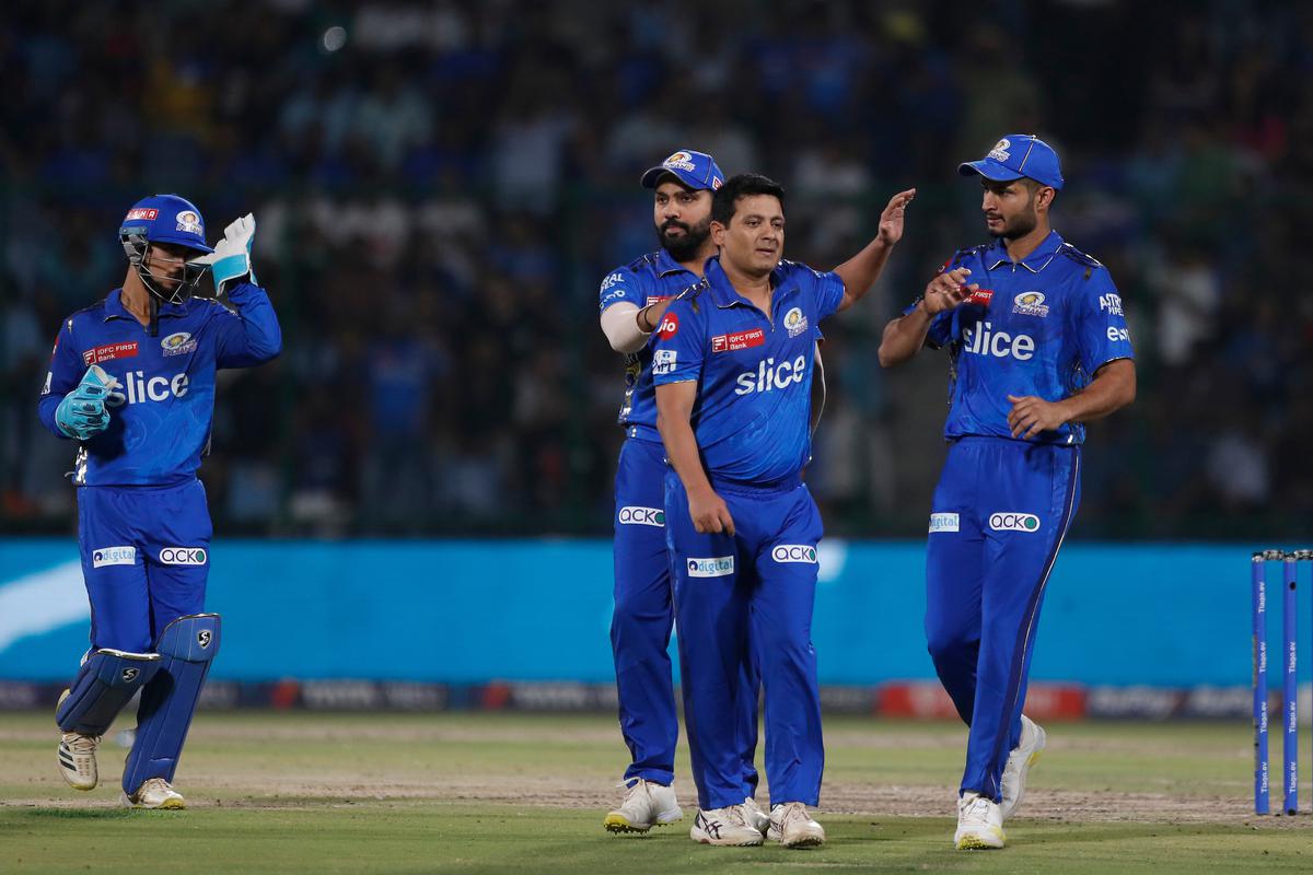 ಐಪಿಎಲ್: ಮುಂಬೈ ಇಂಡಿಯನ್ಸ್ ವಿರುದ್ಧ ಡೆಲ್ಲಿ ಕ್ಯಾಪಿಟಲ್ಸ್ 172 ರನ್‌ಗೆ ಆಲೌಟ್