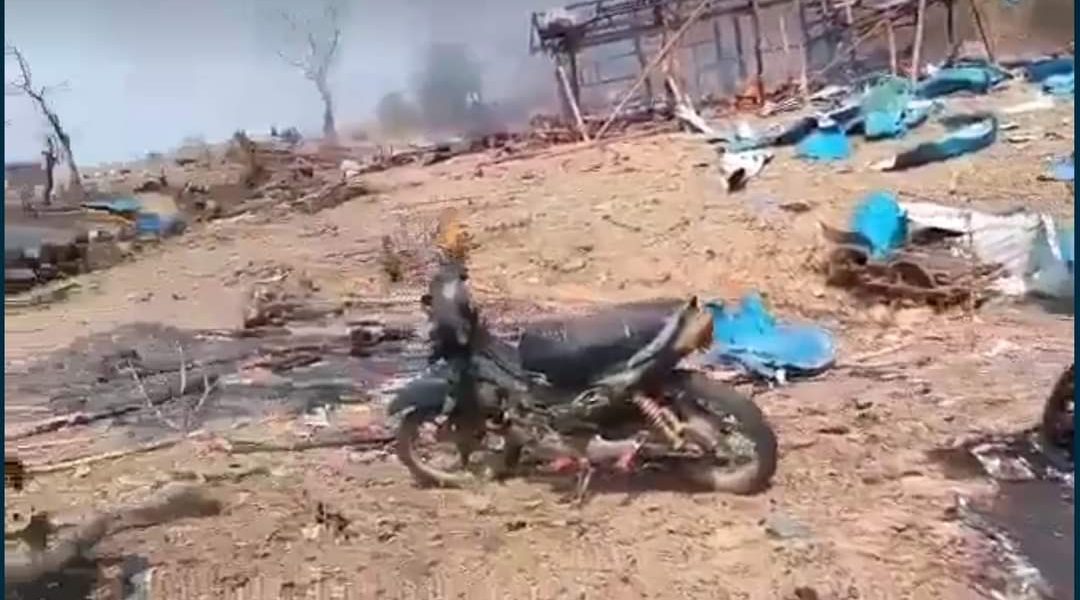 ಮ್ಯಾನ್ಮಾರ್: ವೈಮಾನಿಕ ದಾಳಿಯಲ್ಲಿ ಕನಿಷ್ಠ 50 ಮಂದಿ ಮೃತ್ಯು