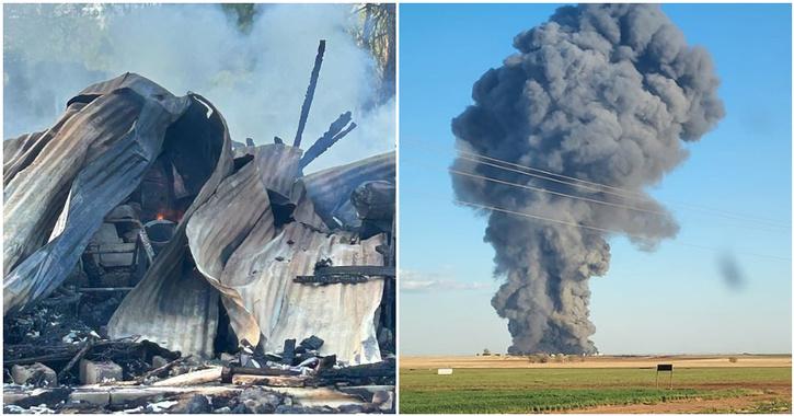 ಡೇರಿ ಫಾರ್ಮ್‌ನಲ್ಲಿ ಸ್ಫೋಟ: 18,000ಕ್ಕೂ ಹೆಚ್ಚು ಹಸುಗಳು ಸಾವು