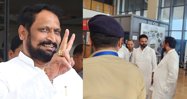 ಕಾಂಗ್ರೆಸ್ MLC ಜೊತೆ ಬೆಂಗಳೂರಿಗೆ ವಿಮಾನದಲ್ಲಿ ಆಗಮಿಸಿದ ಲಕ್ಷ್ಮಣ ಸವದಿ