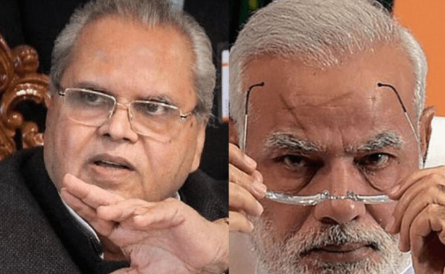 ಪುಲ್ವಾಮಾ ದಾಳಿ ಲೋಪದ ಬಗ್ಗೆ ಎಂದಿಗೂ ದೇಶಕ್ಕೆ ತಿಳಿಯಲ್ಲ, ಪ್ರಧಾನಿ ಈ ಕುರಿತು ಮಾತಾಡಲ್ಲ: ಸತ್ಯಪಾಲ್ ಮಲಿಕ್