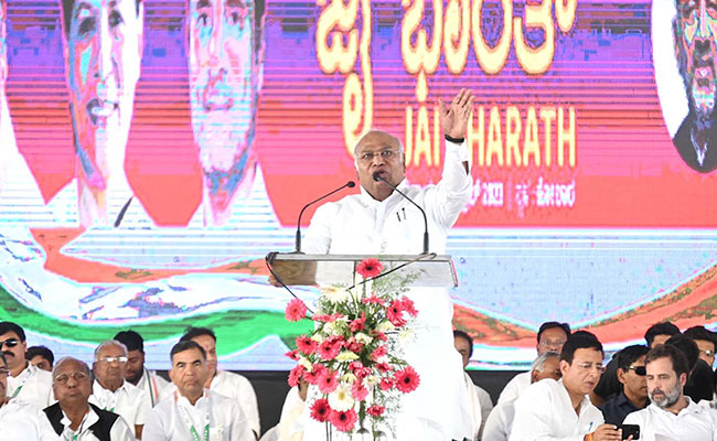 ಸಿಎಂ ಯಾರಾದರೂ ನನಗೆ ಅಭ್ಯಂತರವಿಲ್ಲ, ಆದರೆ ರಾಜ್ಯದಲ್ಲಿ ಕಾಂಗ್ರೆಸ್ ಅಧಿಕಾರಕ್ಕೆ ಬರಬೇಕು: ಮಲ್ಲಿಕಾರ್ಜುನ ಖರ್ಗೆ