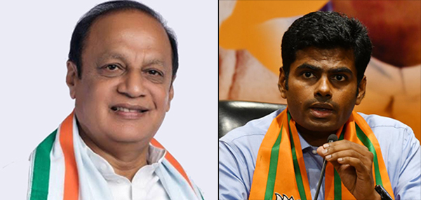 ಅಣ್ಣಾಮಲೈ ಹೆಲಿಕಾಪ್ಟರ್‌ನಲ್ಲಿ ಹಣದ ಬಂಡಲು: ವಿನಯ ಕುಮಾರ್ ಸೊರಕೆ ಆರೋಪ