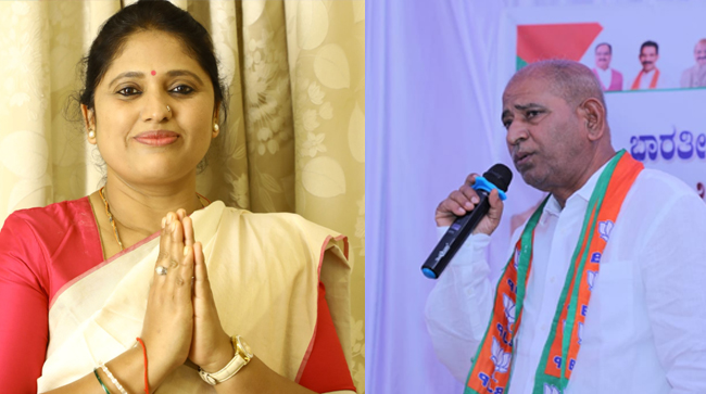 ಕೊಪ್ಪಳ: ಸಂಗಣ್ಣ ಕರಡಿ ಬದಲಿಗೆ ಸೊಸೆ ಮಂಜುಳಾ ಕರಡಿಗೆ ಬಿಜೆಪಿ ಟಿಕೆಟ್