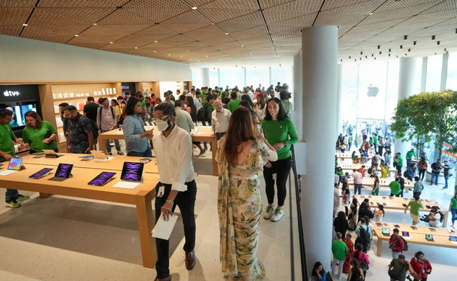 ಭಾರತದ ಮೊದಲ ಆ್ಯಪಲ್ ಸ್ಟೋರ್ ಮುಂಬೈಯಲ್ಲಿ ಆರಂಭ