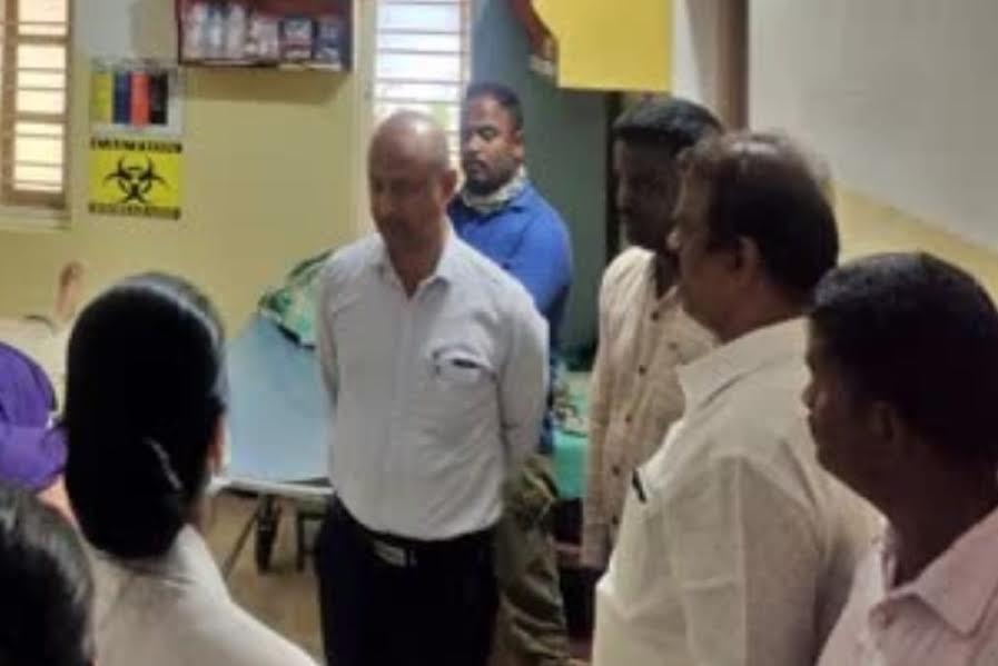 ಹನೂರು‌: ಚುನಾವಣಾ ತರಬೇತಿಗೆ ಬಂದಿದ್ದ ಸಿಬ್ಬಂದಿ ಹೃದಯಾಘಾತದಿಂದ ಮೃತ್ಯು