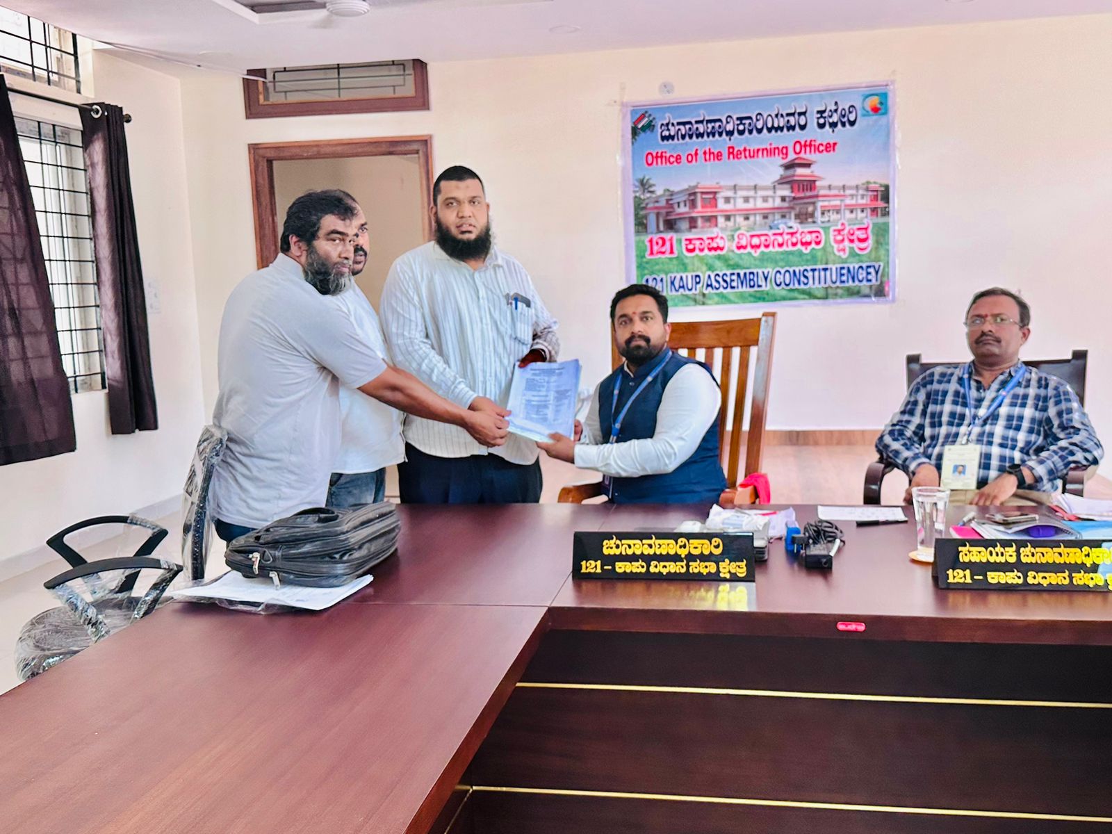 ಕಾಪು: ಪಕ್ಷೇತರರಾಗಿ ಅಬ್ದುಲ್ ರಹಿಮಾನ್ ನಾಮಪತ್ರ ಸಲ್ಲಿಕೆ