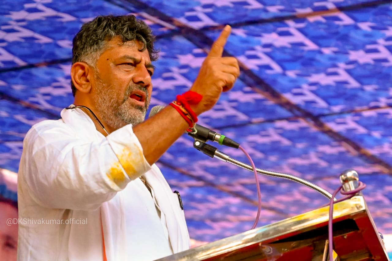 ನೀವು ಏನೇ ಮಾಡಿದರೂ ಶರಣಾಗುವುದಿಲ್ಲ: ಬಿಜೆಪಿ ವಿರುದ್ಧ ಡಿಕೆಶಿ ವಾಗ್ದಾಳಿ