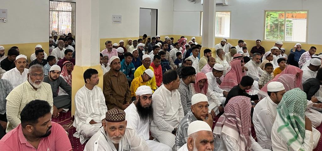 ಉಡುಪಿ : ಹಾಶಿಮಿ ಮಸೀದಿಯಲ್ಲಿ ಸಂಭ್ರಮದ ‘ಈದುಲ್ ಫಿತ್ರ್’ ಆಚರಣೆ