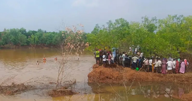 ರಾಮನಗರ: ಕೆರೆಗೆ ಇಳಿದಿದ್ದ ಒಂದೇ ಕುಟುಂಬದ ಮೂವರು ಮೃತ್ಯು